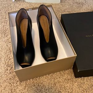 Halogen heel booties